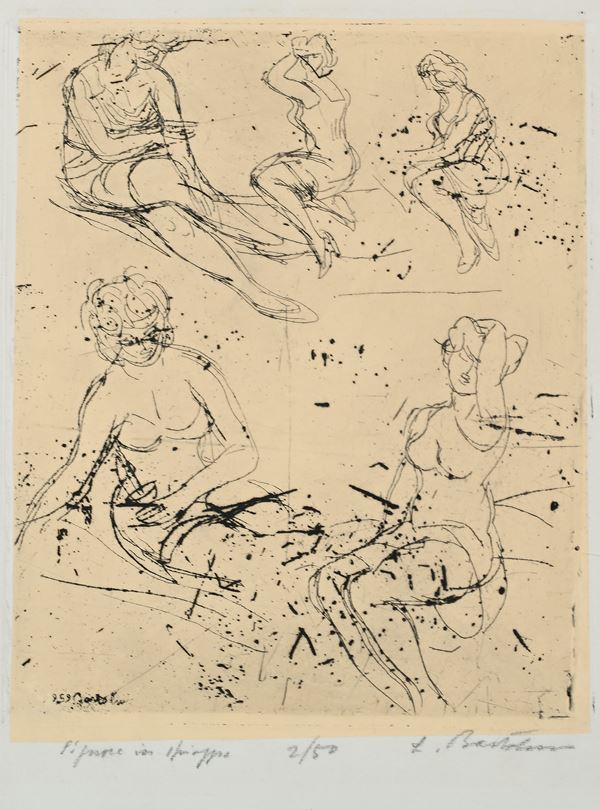 Luigi Bartolini - Signore in spiaggia