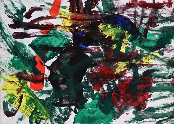 Luigi Montanarini - Composizione astratta