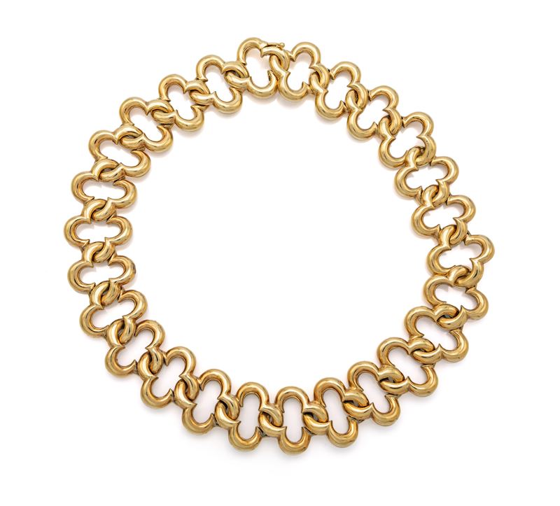 Van Cleef & Arpels Girocollo in Oro Collezione Alambra