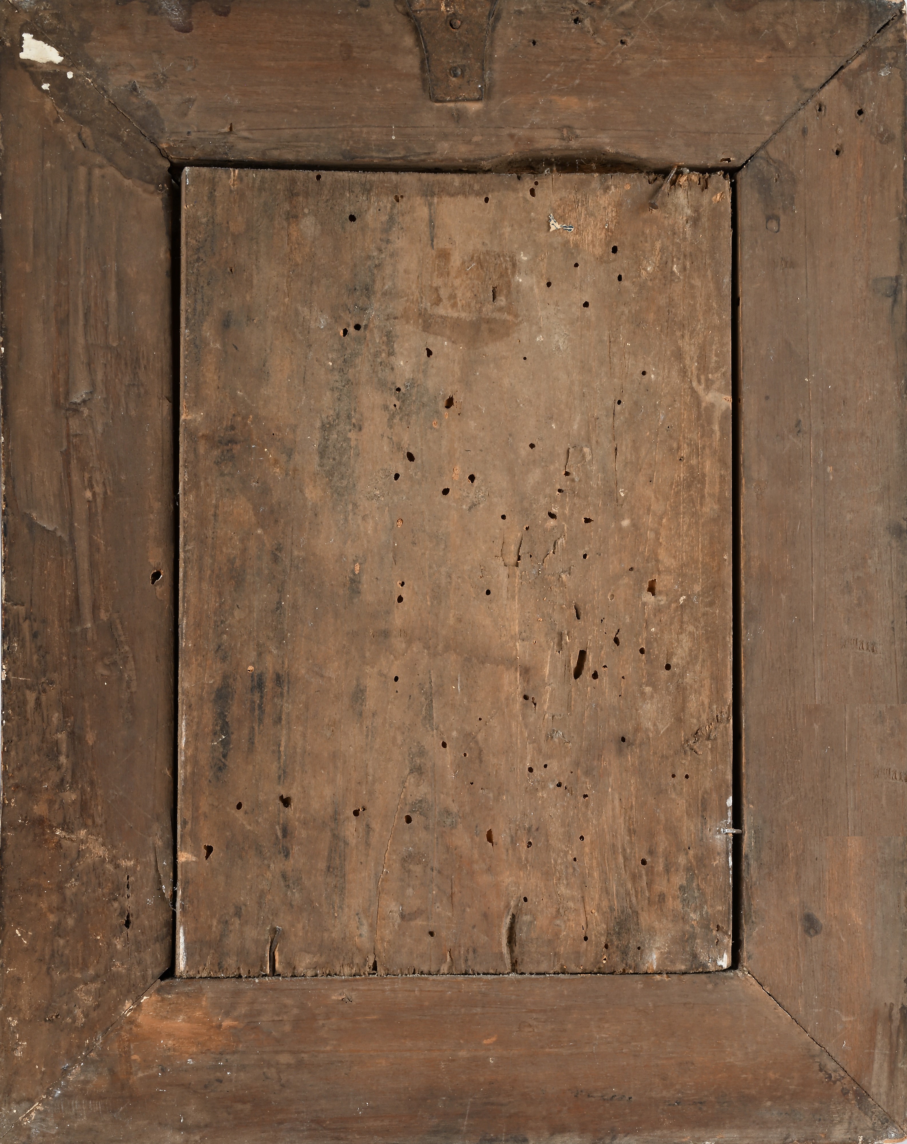 Scuola Umbra del XV Secolo - Madonna col Bambino in trono e due Santi, tempera su tavola