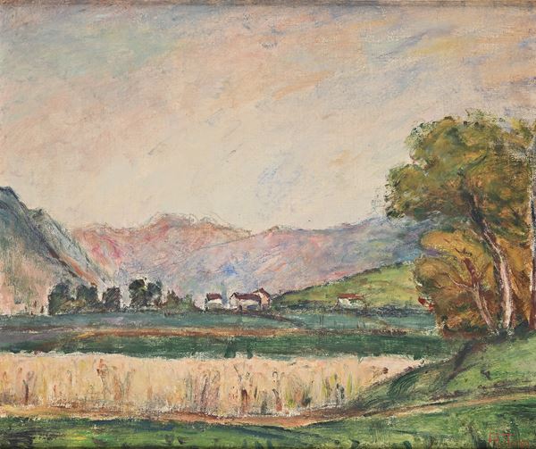 Arturo Tosi - Paesaggio