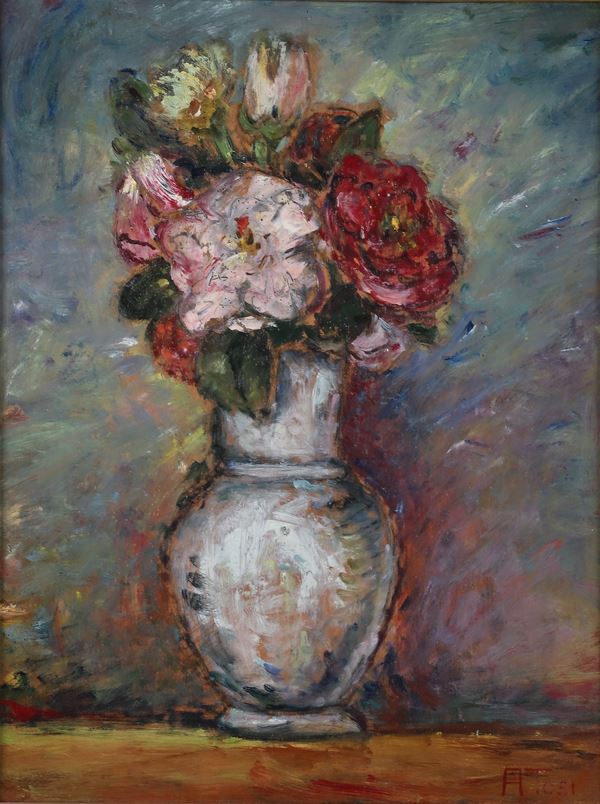Arturo Tosi - Vaso di fiori