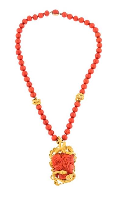 Collana di Corallo Rosso