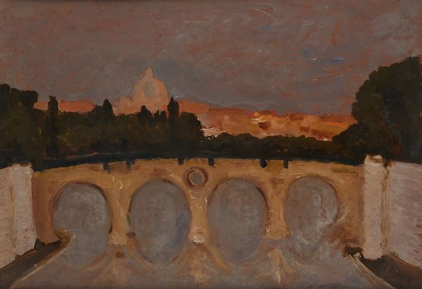 Carlo Quaglia - Ponte Sisto a Roma