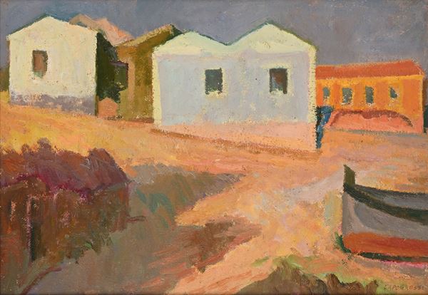 Giuseppe Capogrossi - Case di Pescatori