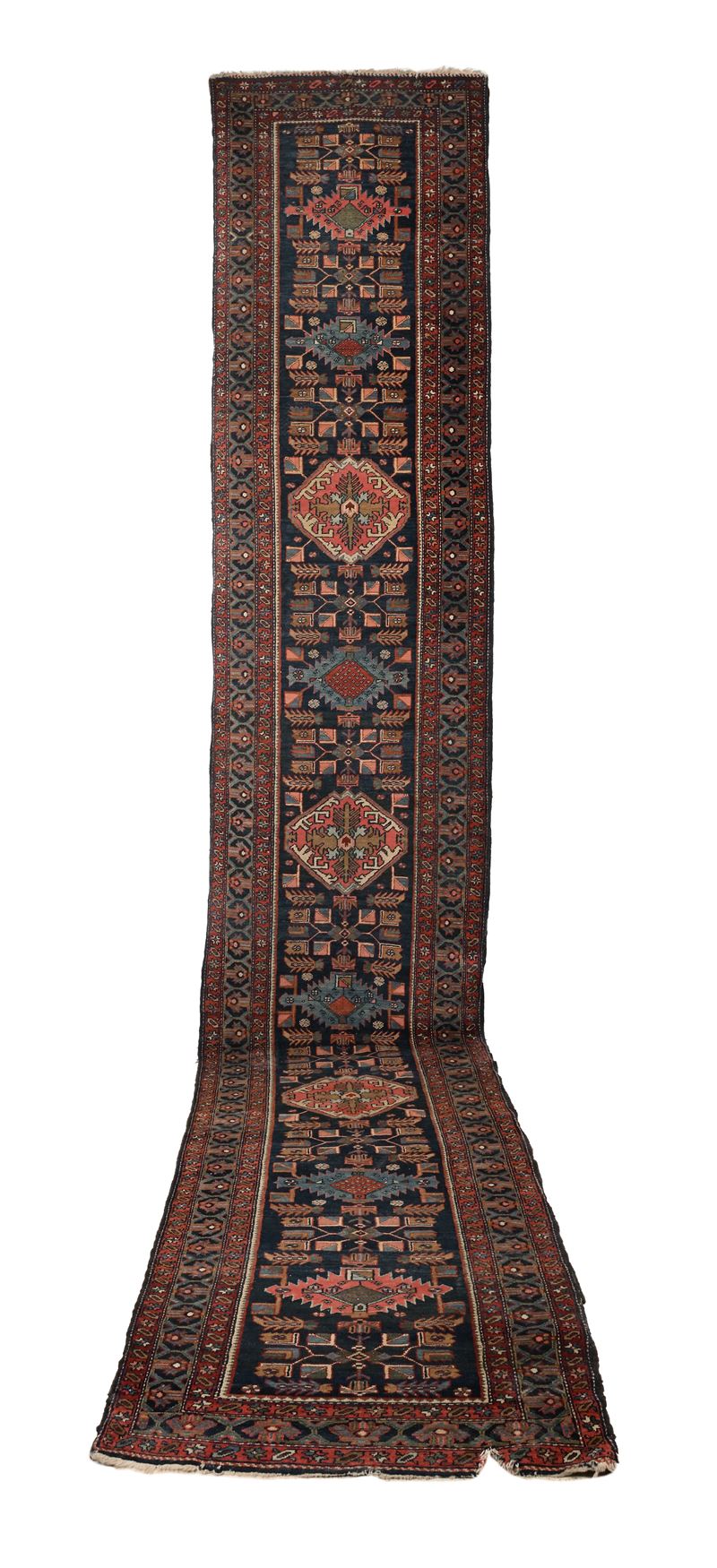 Tappeto guida caucasico Kazak, Caucaso, fine XIX – inizi XX secolo