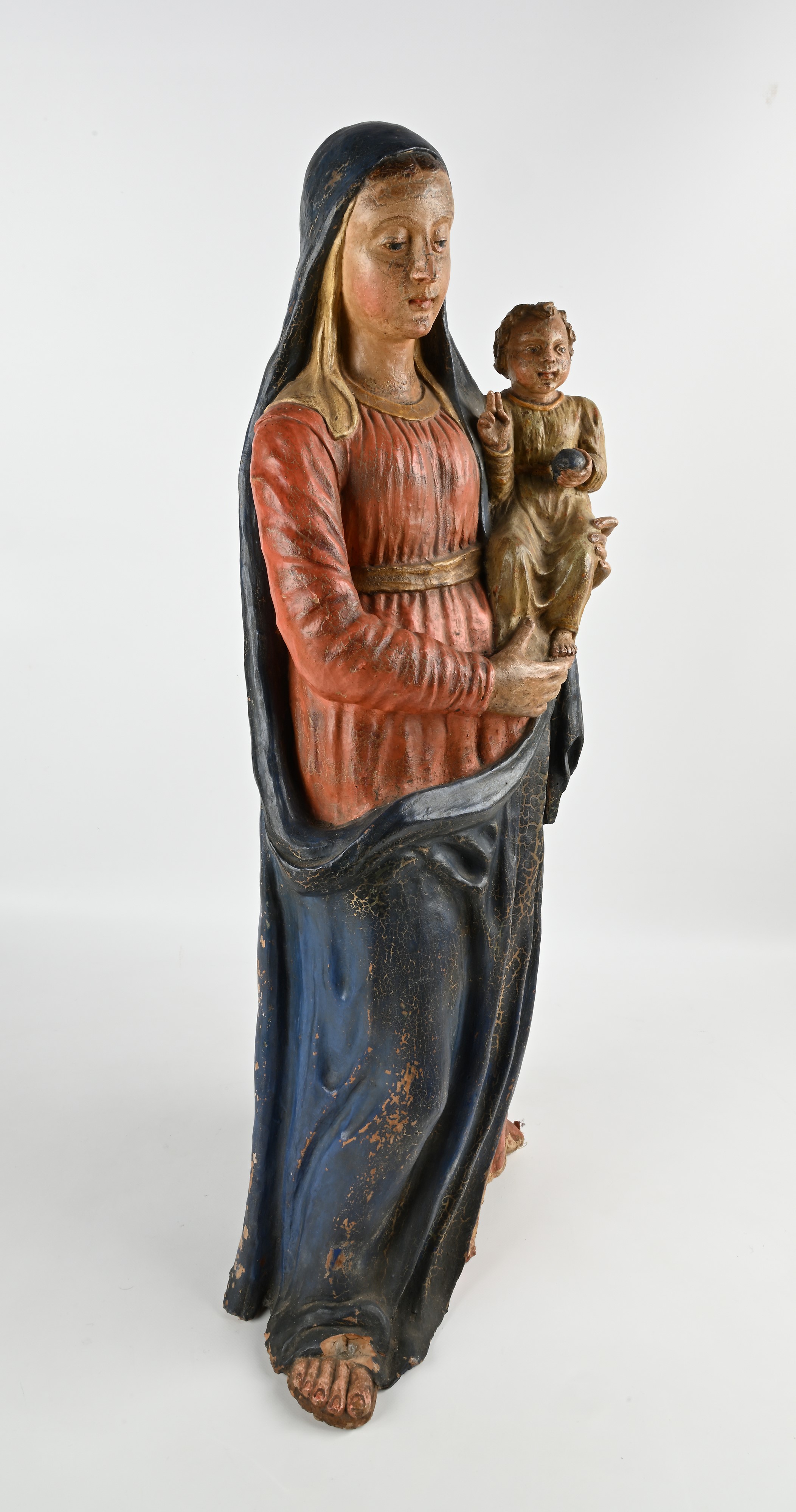Madonna Col Bambino Benedicente, Toscana, XVI Secolo