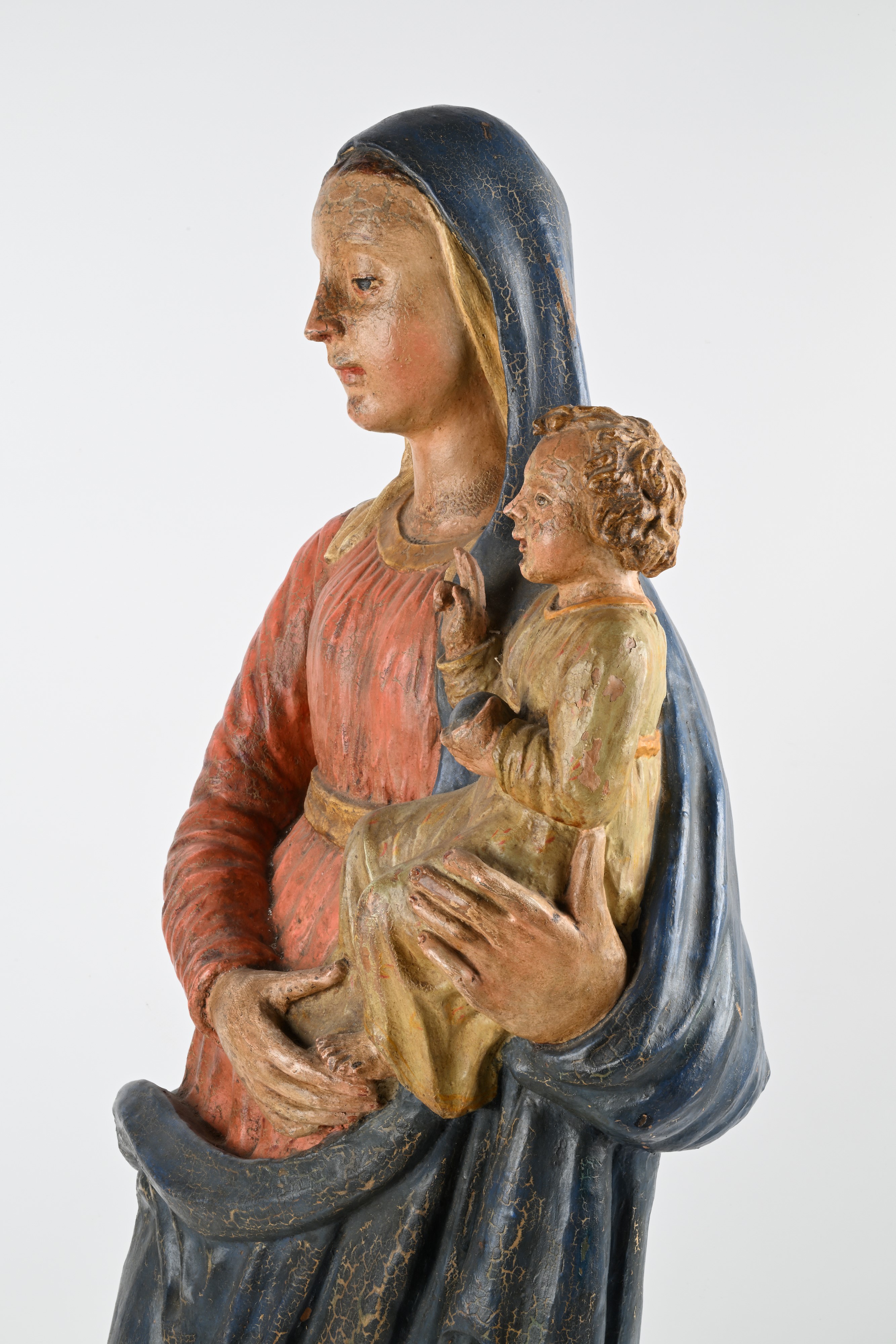Madonna Col Bambino Benedicente, Toscana, XVI Secolo