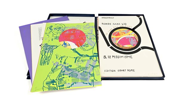 Jean-Robert Iposteguy - Ronds dans l'O - Le livre est un rond - & le pessimisme