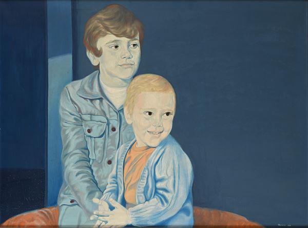 Pasquale Verrusio - Due fanciulli