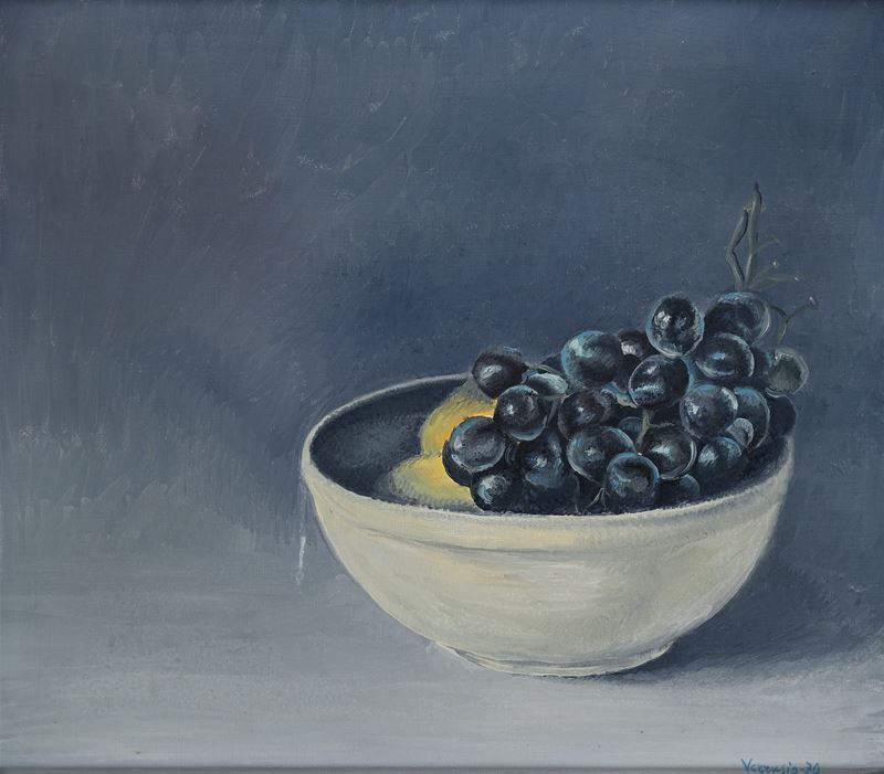 Ciotola con uva