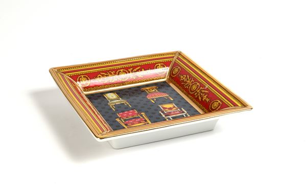 Svuotatasche Gucci in porcellana policroma dipinta