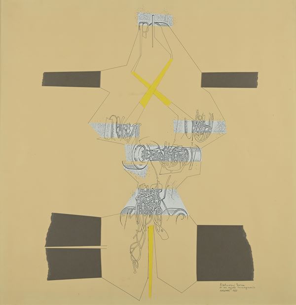 Bruno Munari - Ricostruzione teorica di un oggetto immaginario