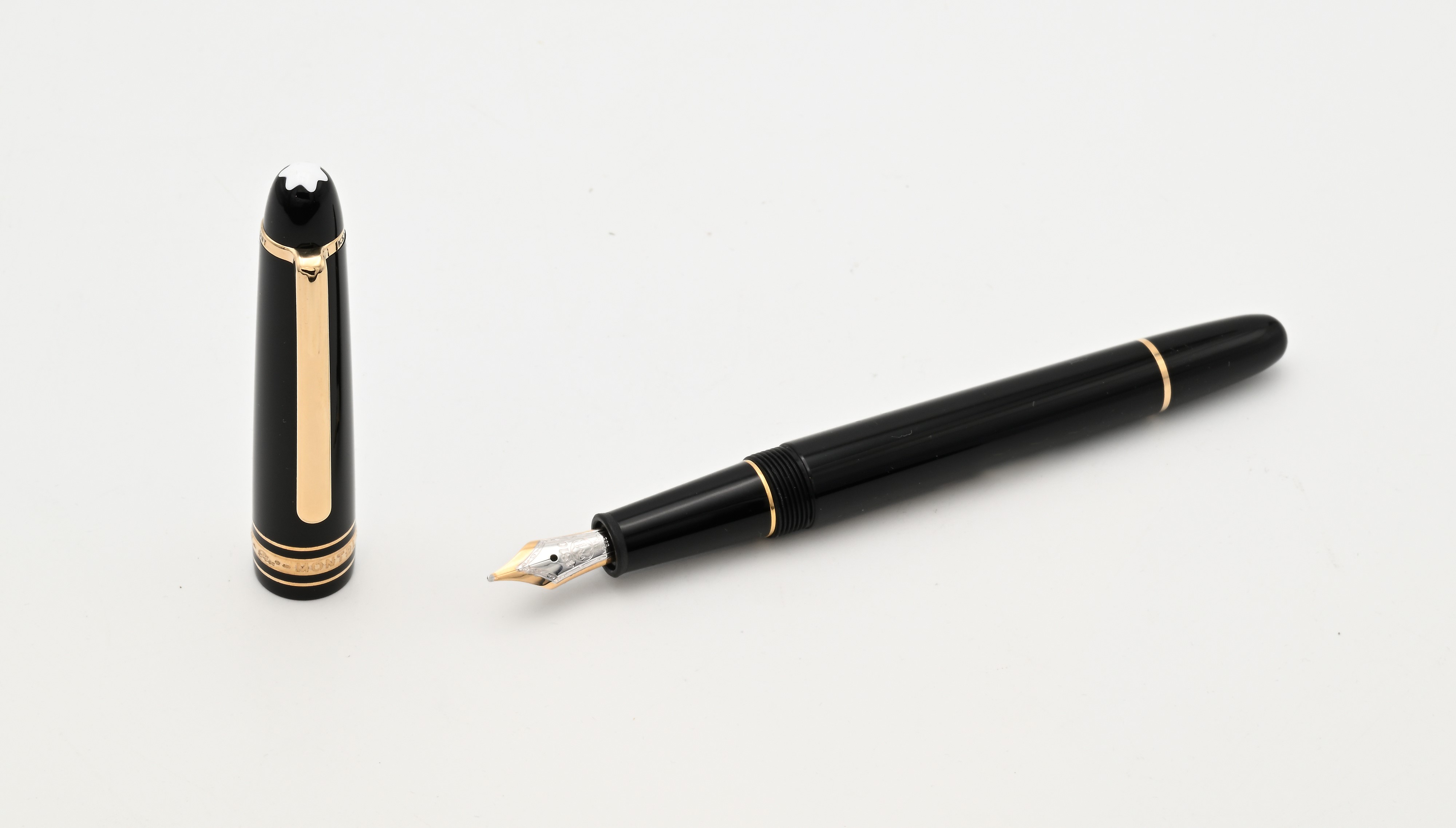 Montblanc Meisterstuck Pix 145 Hommage a Chopin Mod. 1518 - Penna stilografica in resina nera con...