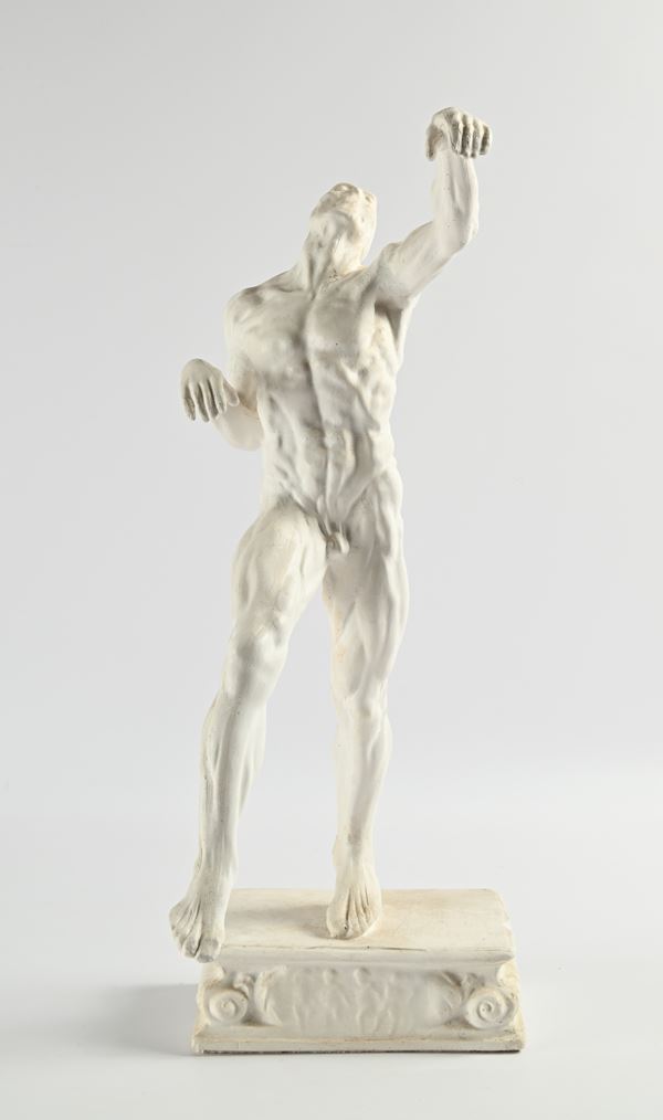 Studio anatomico in gesso, Italia, fine del XIX/inizi del XX secolo