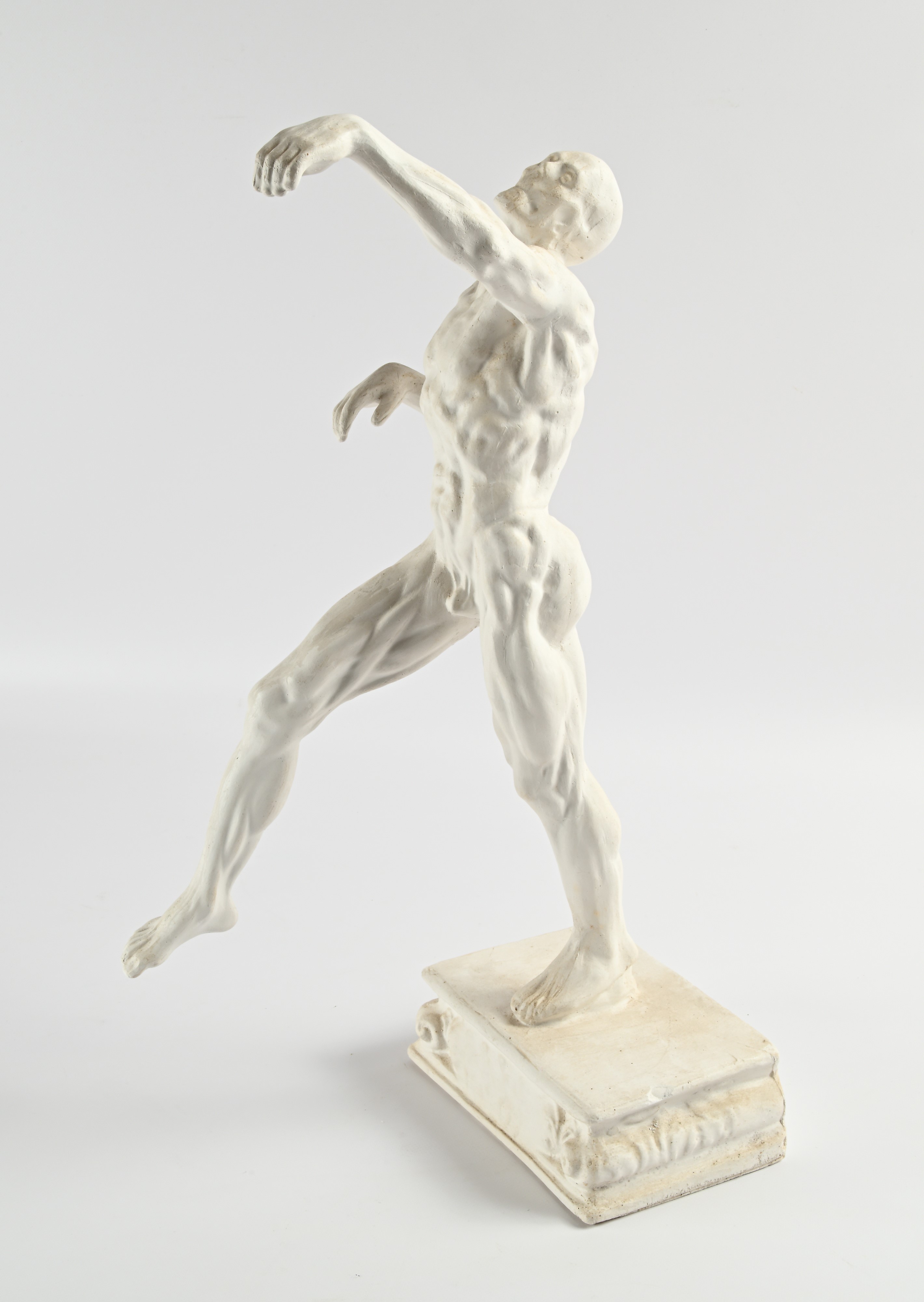 Studio anatomico in gesso, Italia, fine del XIX/inizi del XX secolo