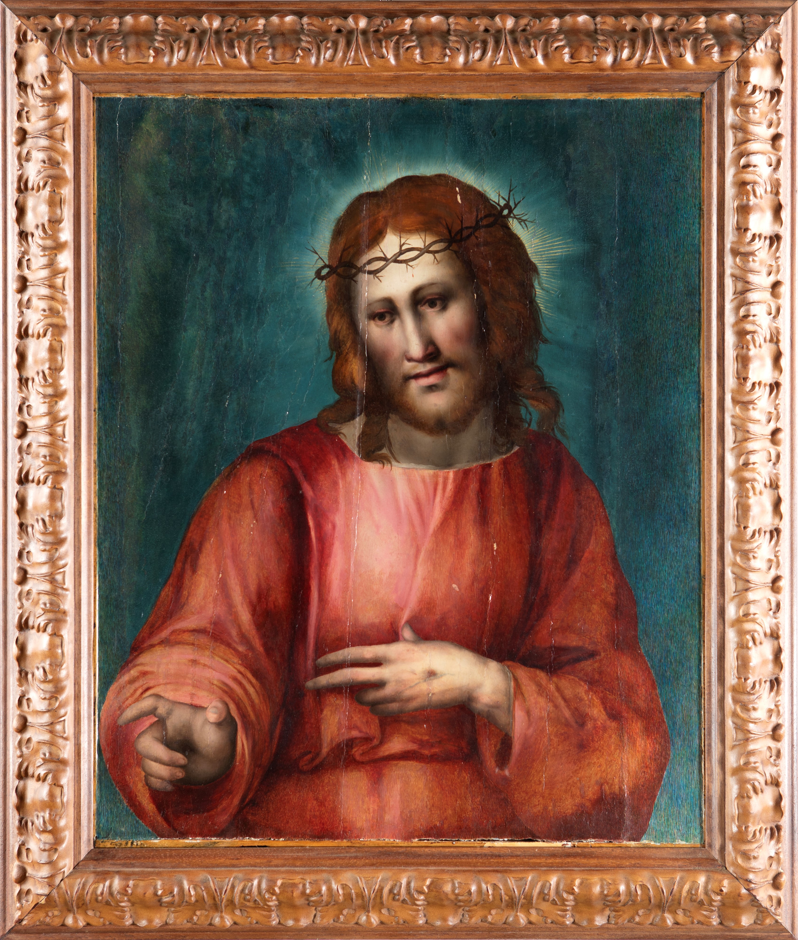 Cristo risorto mostra le sue piaghe