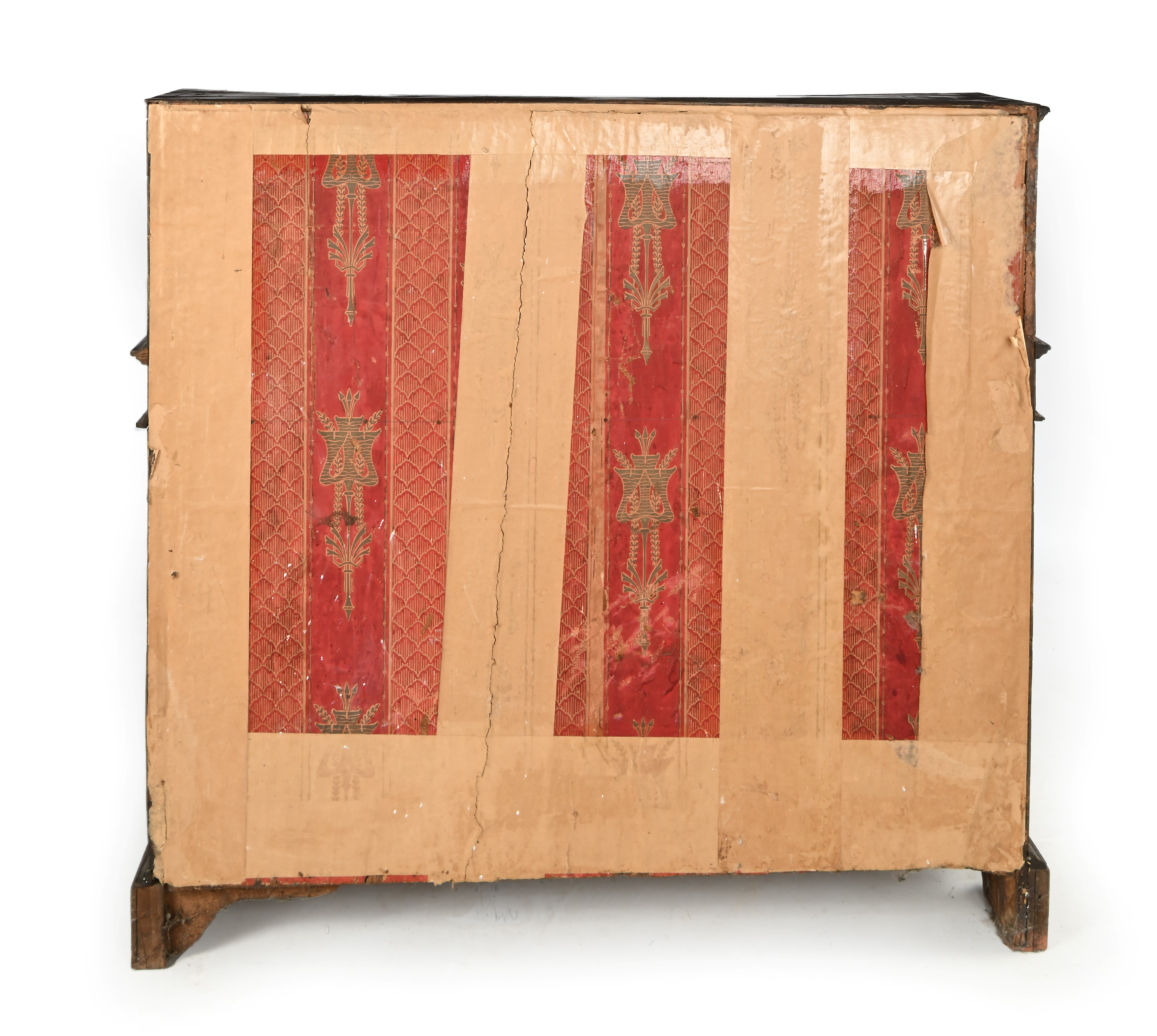 Cassettone a ribalta in noce, XVIII secolo