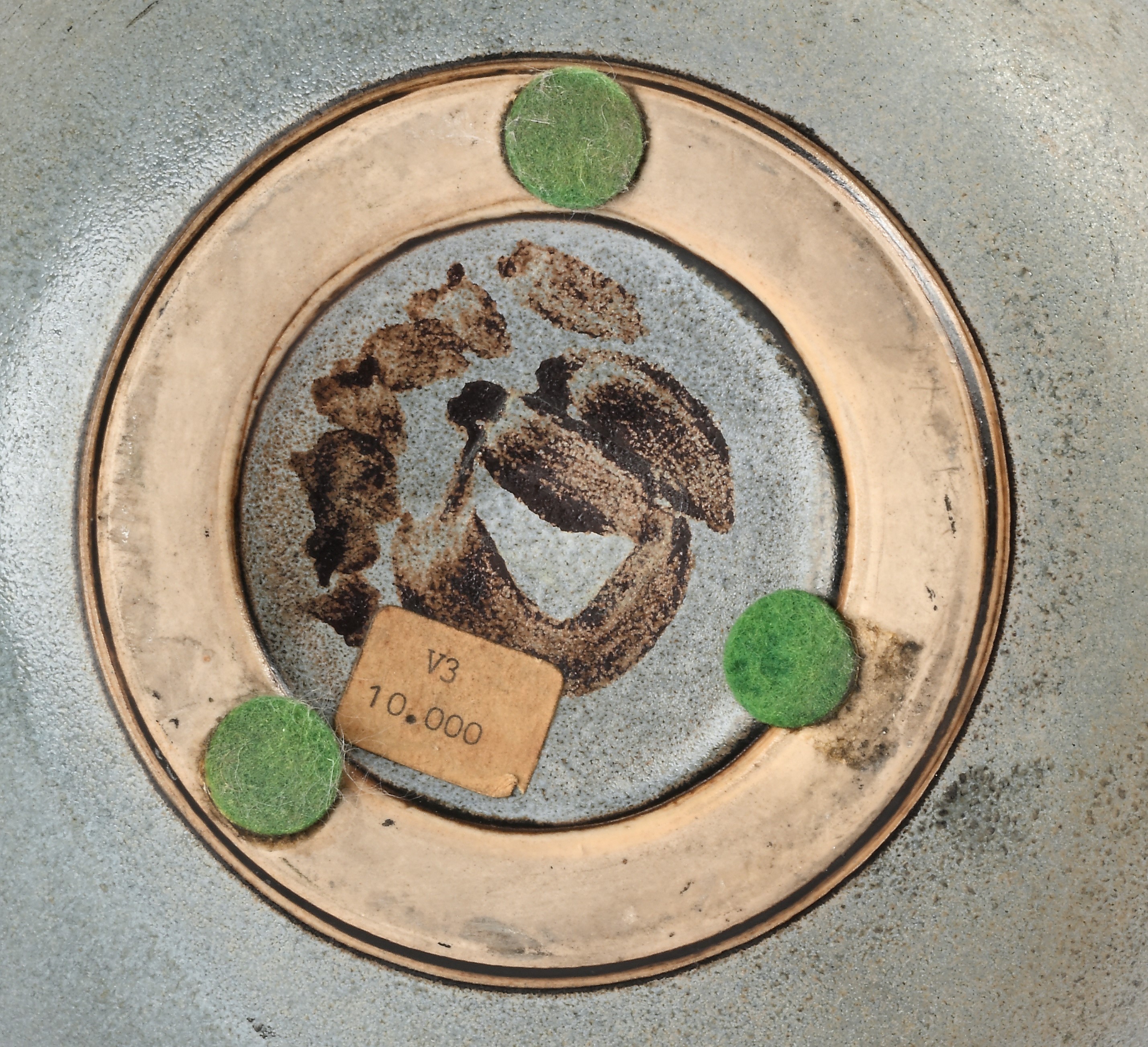 Vaso in ceramica smaltata