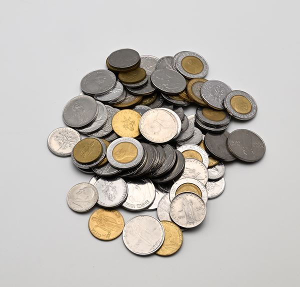 Lotto monete metallo vile Città del Vaticano