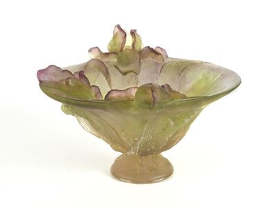 Vaso Modello Iris Produzione Daum