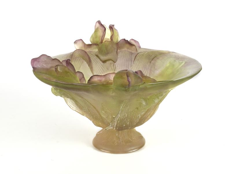 Vaso Modello Iris Produzione Daum