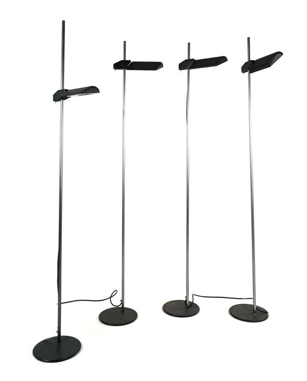 Lotto di 4 Lampade da terra modello Bis A 700