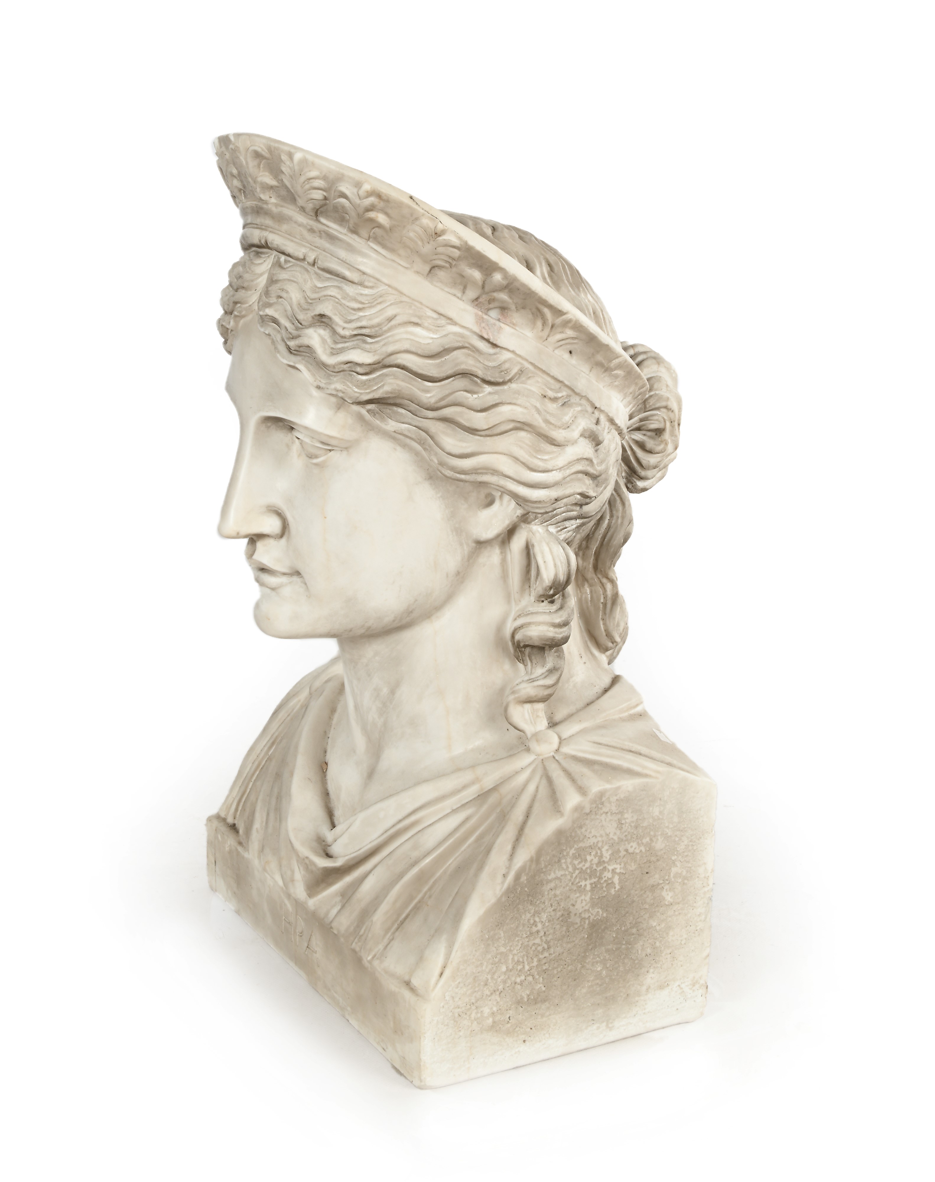 Busto di Giunone, scultura in marmo