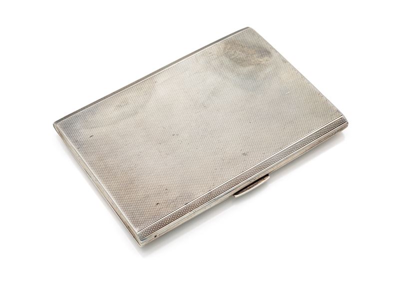 Portasigarette in argento, Birmingham, 1945