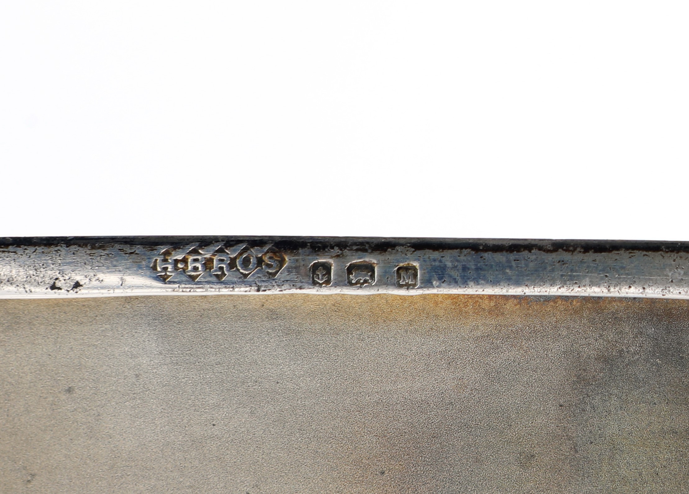 Portasigarette in argento, Birmingham 1936