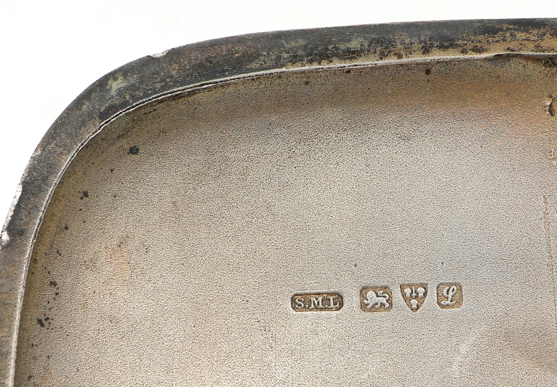 Portasigarette in argento, Chester 1911