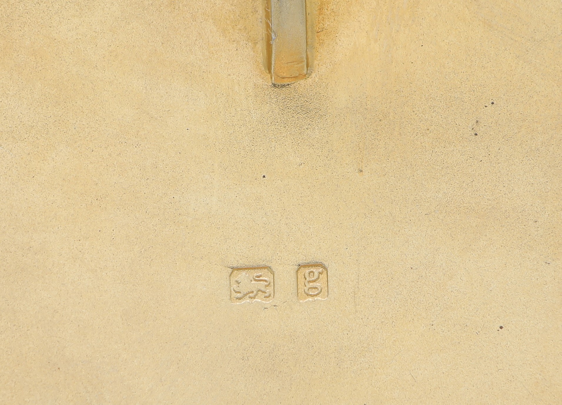 Tabacchiera a saponetta in argento, Birmingham 1906