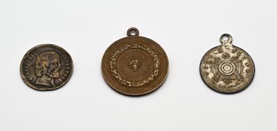 Distintivo in Bronzo 1912 - Vi Divisione Speciale "rodi-psithos" (diam MM 26) Vittorio Emanuele I...