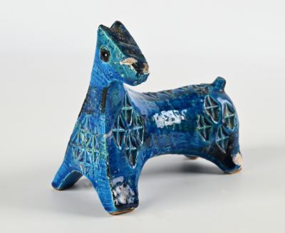 Cavallino dalla Serie Rimini Blu, Bitossi Ceramiche