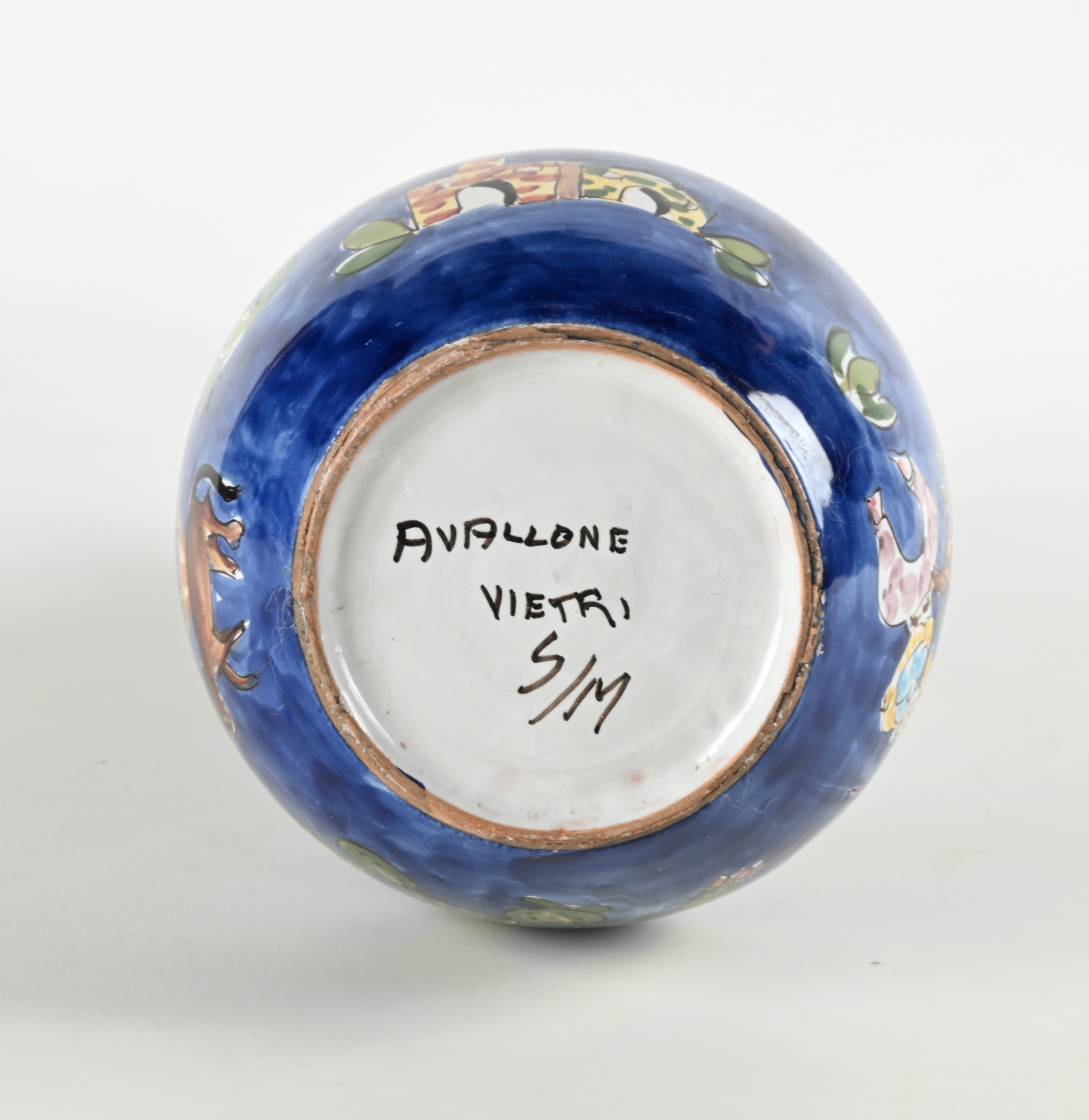 Vaso in Ceramica, Avallone Vietri sul Mare