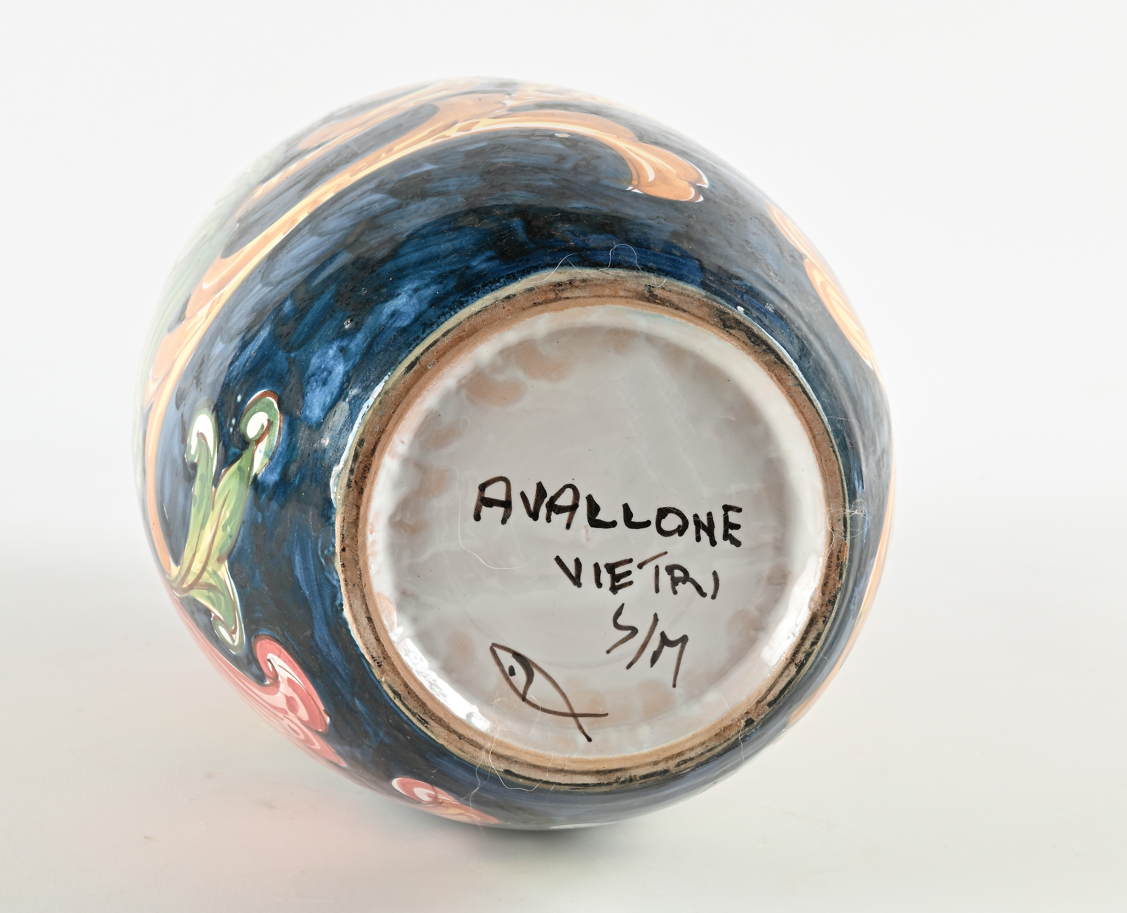 Vaso in Ceramica Dipinta, Avallone Vietri sul Mare