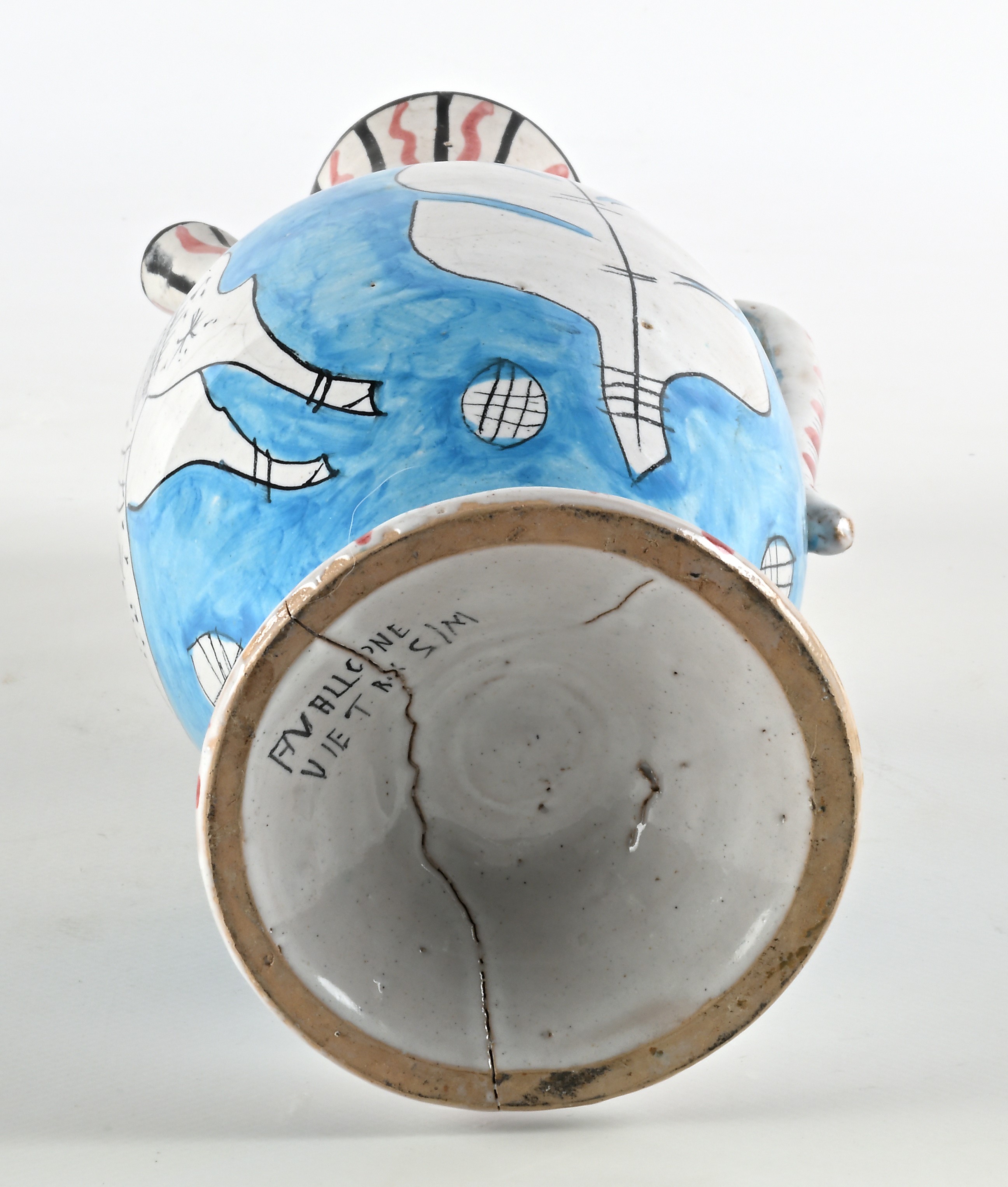 Versatoio in Ceramica Smaltata, Avallone Vietri sul Mare
