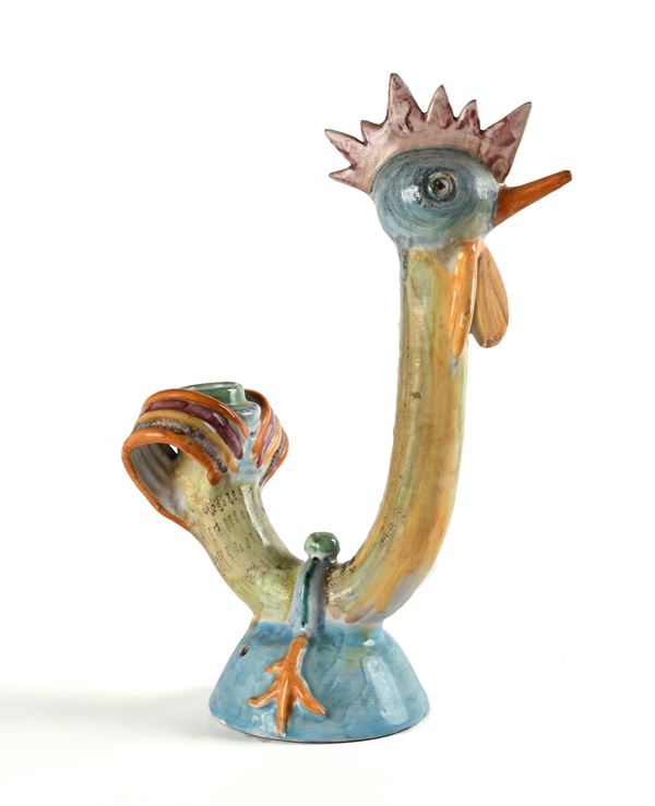 Vincenzo Pinto - Candeliere a forma di gallina