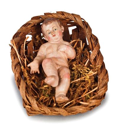 Bambinello in Terracotta Policroma
