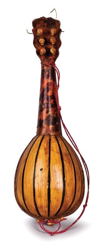 Mandolino in Legno Policromo