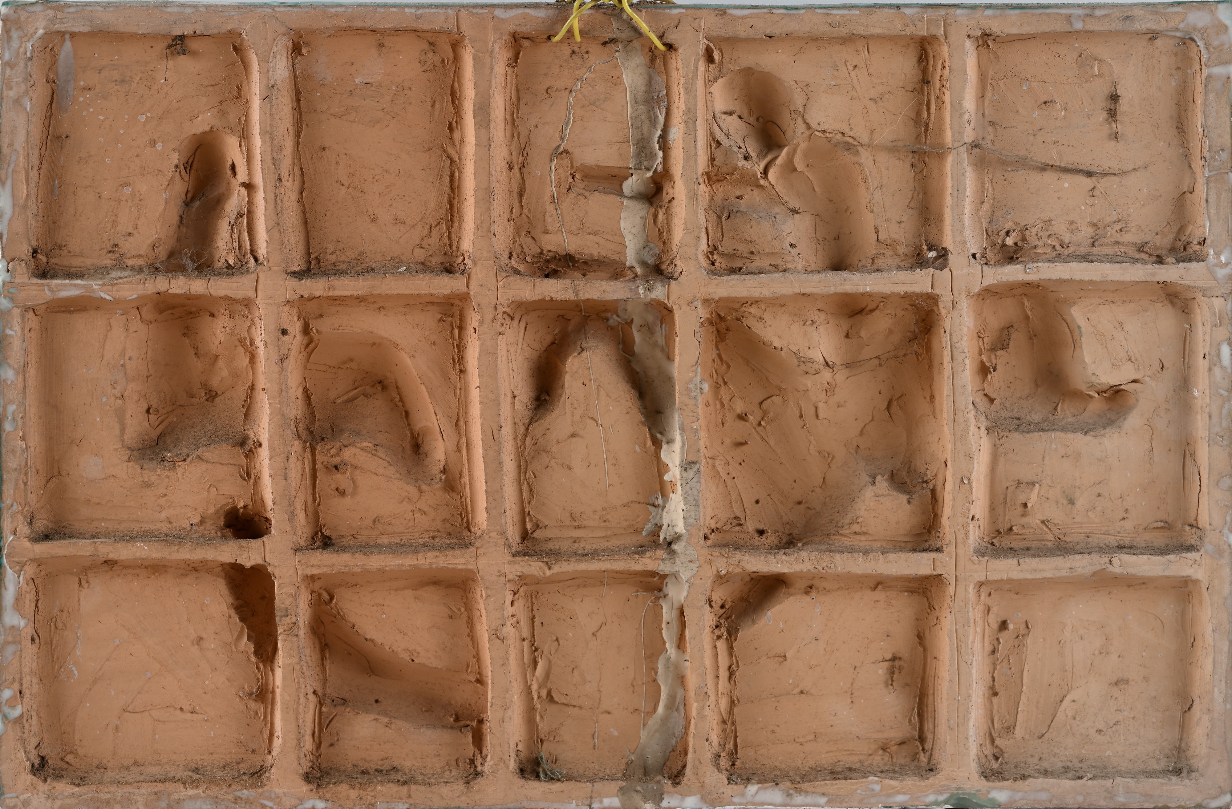 Vincenzo Pinto & Giovannino Carrano - Bassorilievo in Ceramica Smaltata Policroma, Manifattura Pi...