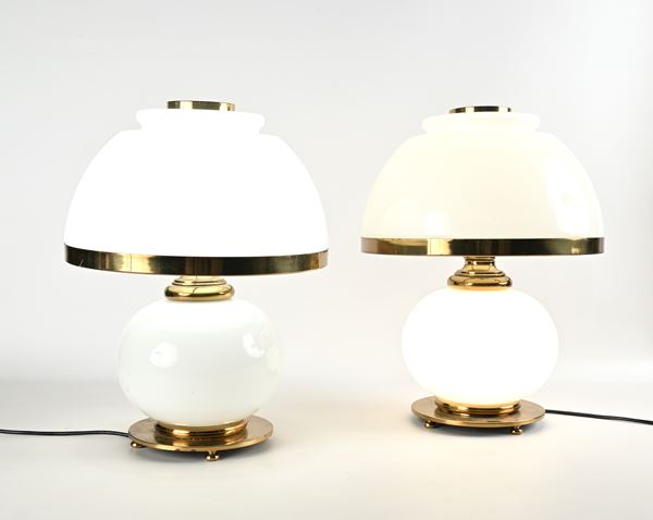 Coppia di lampade da tavolo