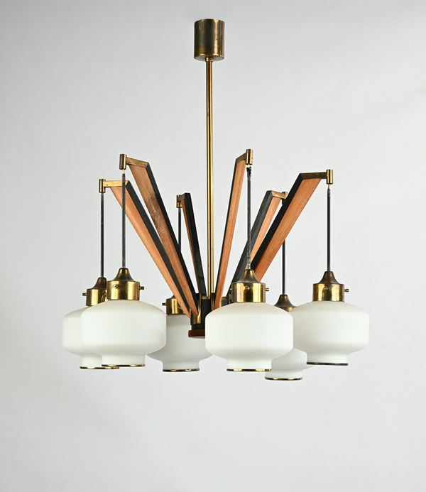 Lampadario da soffitto a sei luci