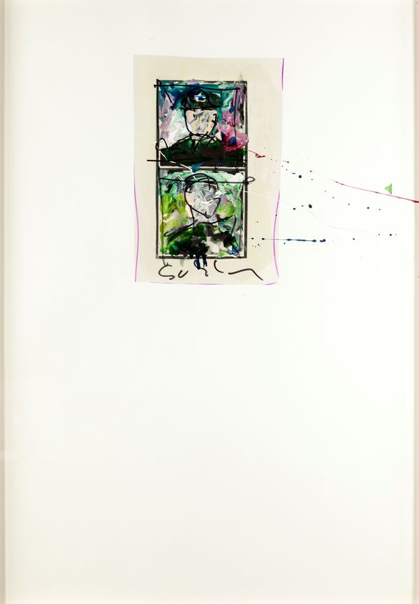 Mario Schifano - Due ritratti