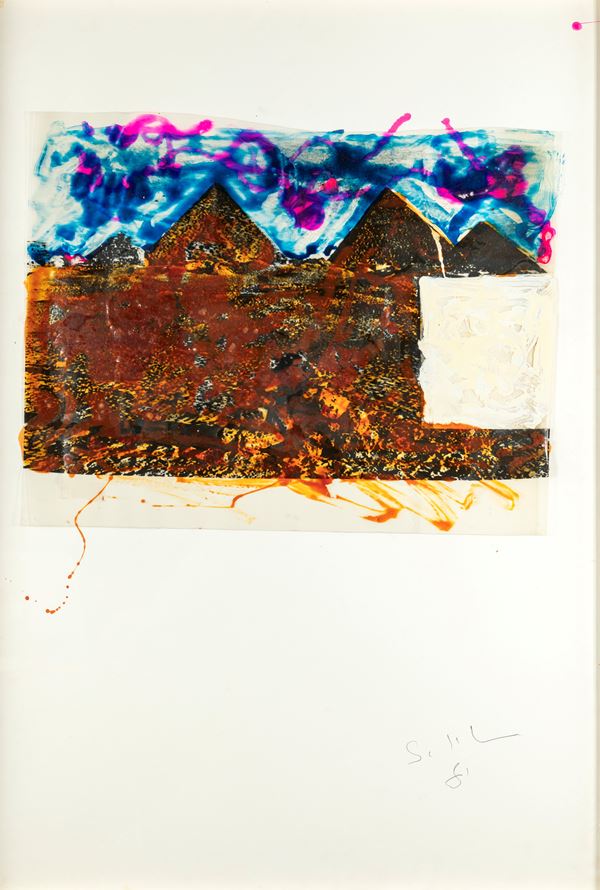 Mario Schifano - Piramidi