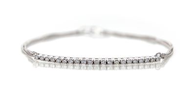 Bracciale Tennis in Oro e Brillanti