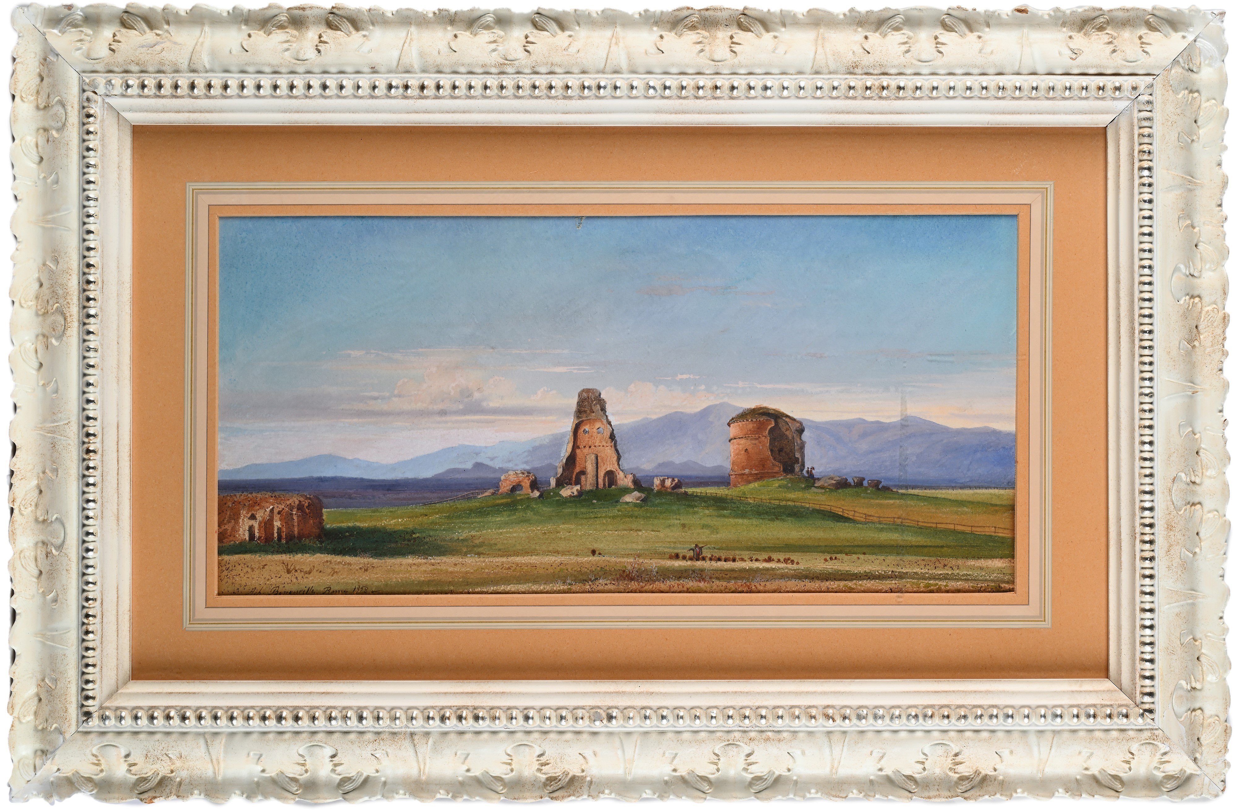 Rovine nella Campagna Romana