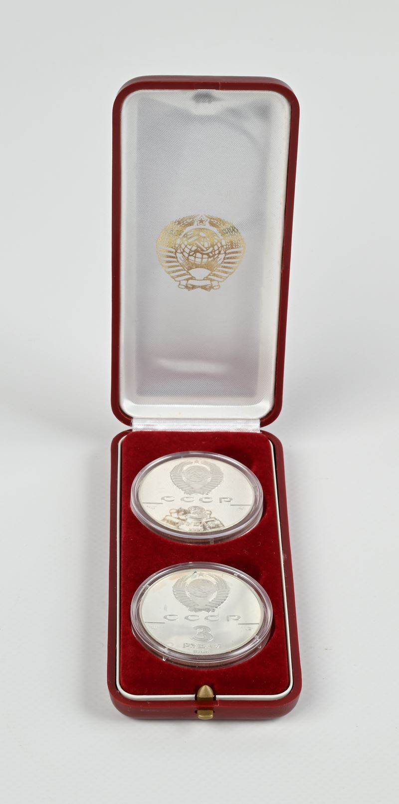 2 Pz da 3 Rubli Proof 1990 Urss