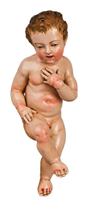 Bambinello in Terracotta Policroma