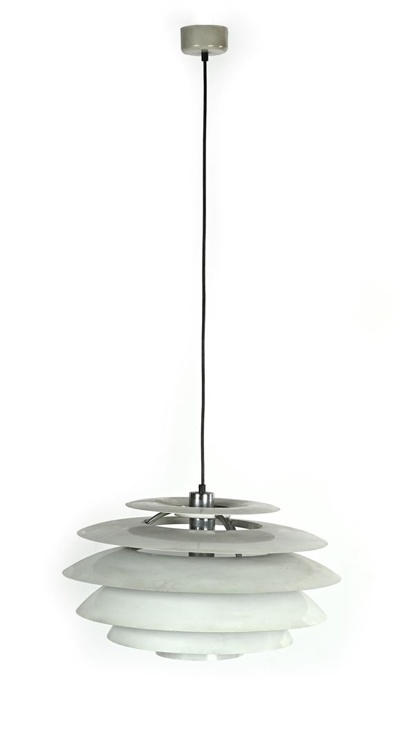 Lampada a sospensione mod. 1262, produzione Stilnovo